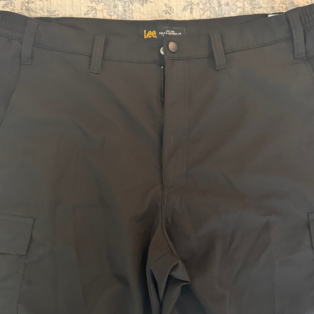 Lee Black Cargo Shorts